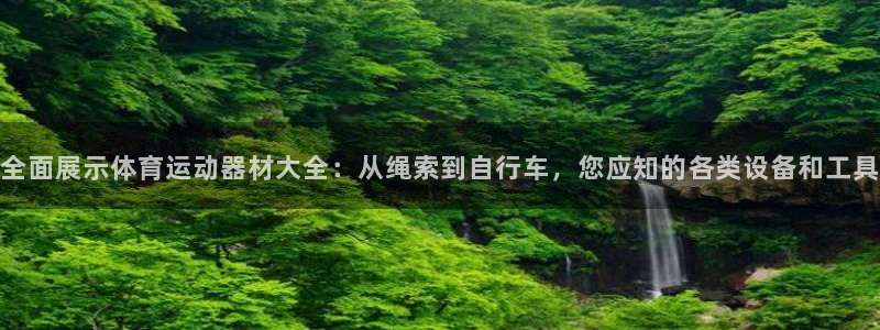 捷报归来是啥意思：全面展示体育运动器材大全：从绳索到自行车，您应知的各类设备和工具